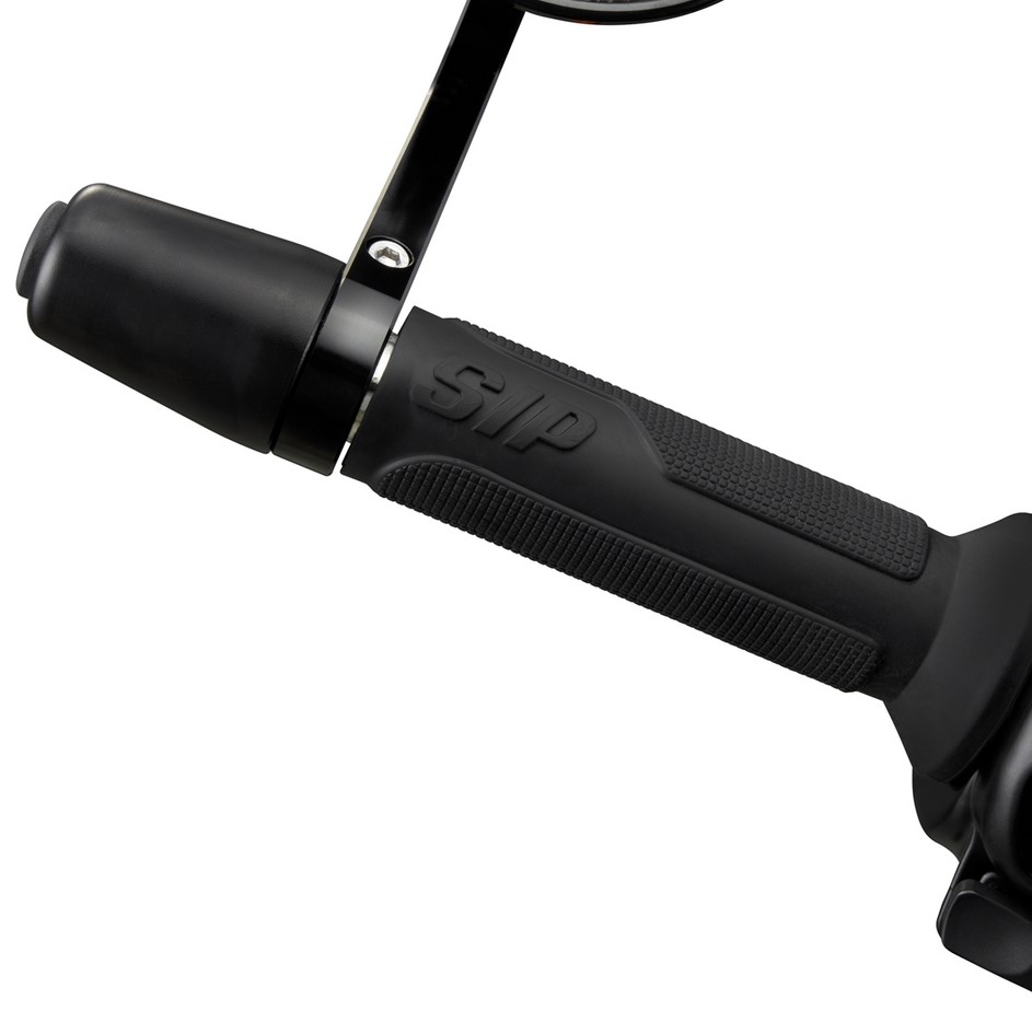 Lenkerendengewichte für Vespa GTS/​GTS Super/​GTV/​GT 60/​GT/​GT L 125-300ccm, schwarz matt