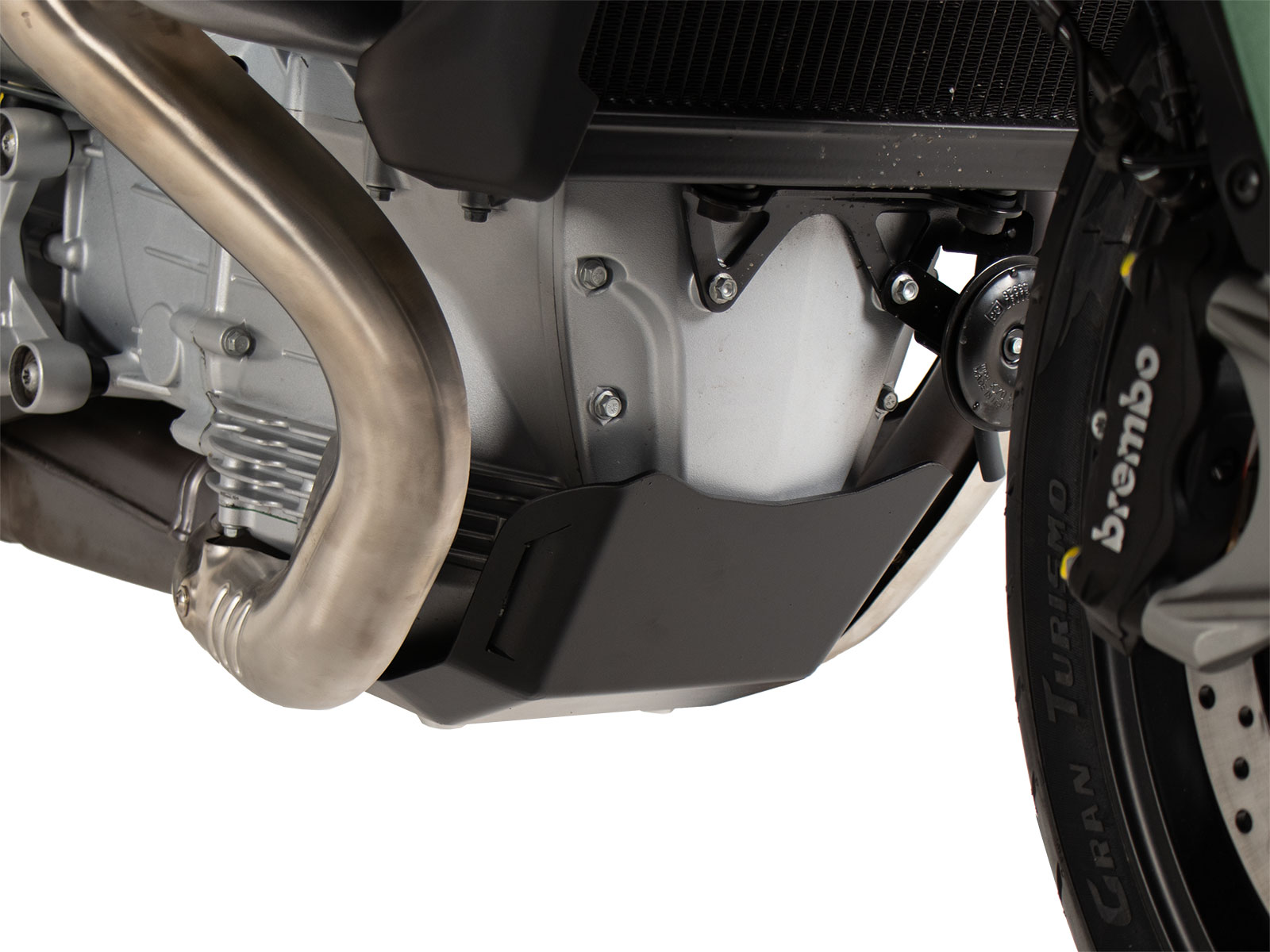 Bugspoiler schwarz für Moto Guzzi V100 Mandello /S Hepco & Becker