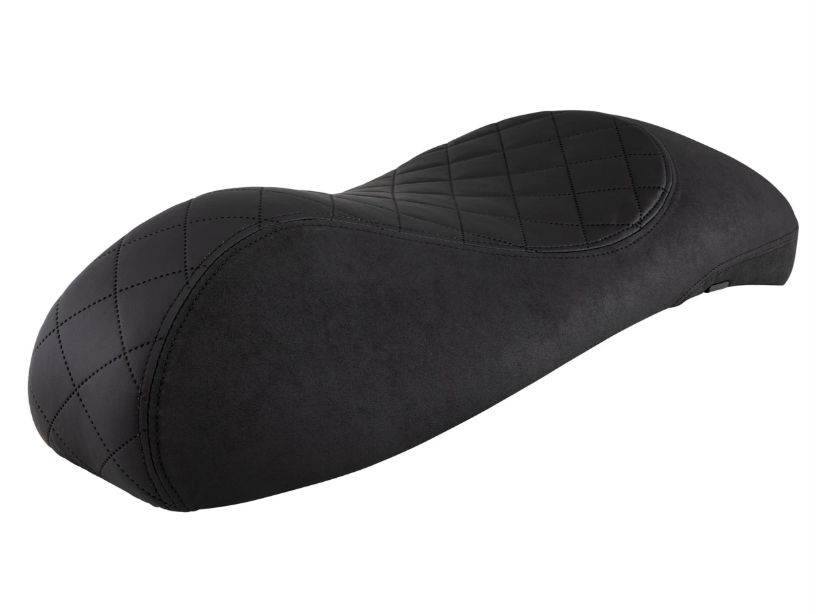 Sportsitzbank "Black Editiont" für Vespa GTS/​GTS Super/​GTV 125-300ccm (14-), schwarz abgesteppt