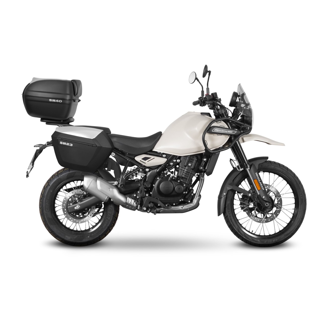 Shad Top Case Montagesatz schwarz lackiert für Royal Enfield Himalayan 450 (24-25)