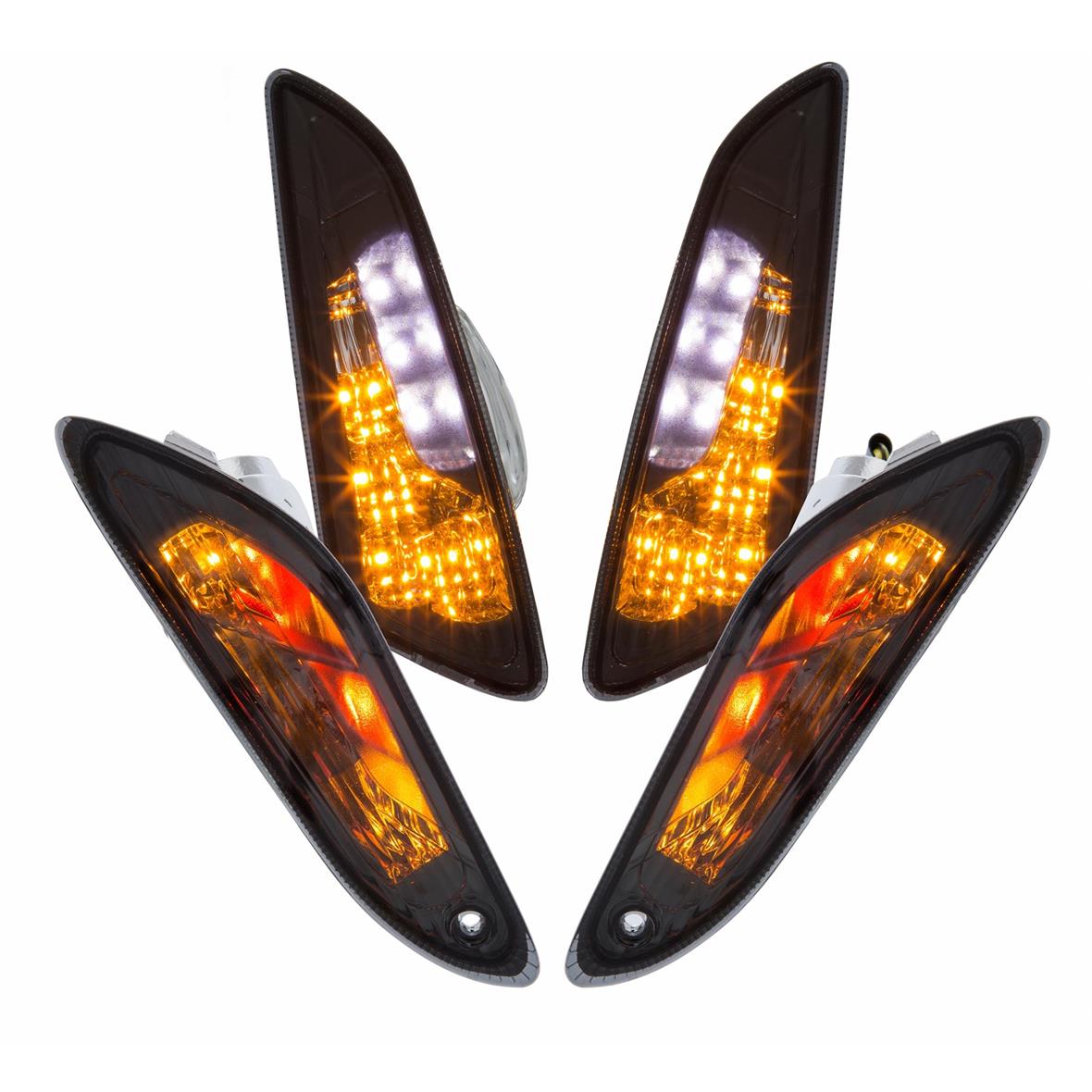 Blinker-Set LED getönt für Vespa Primavera/​Sprint 50ccm 2T/​4T