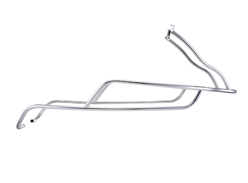 Sturzbügel Seitenhaube hinten für Vespa GTS /​GTS Super /GTV /​GT 60, 125-300ccm, chrom