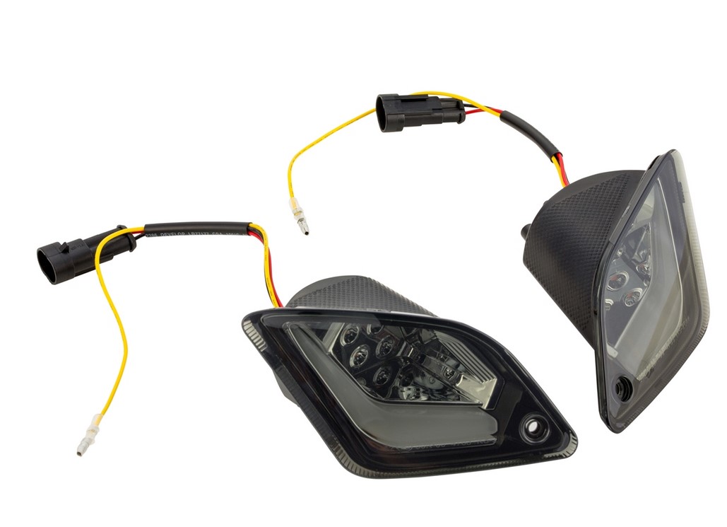 Blinker Kit hinten links/rechts für Vespa GTS/​GTS Super/​GTV/​GT 60/​GT/​GT L ('03-'13), getönt
