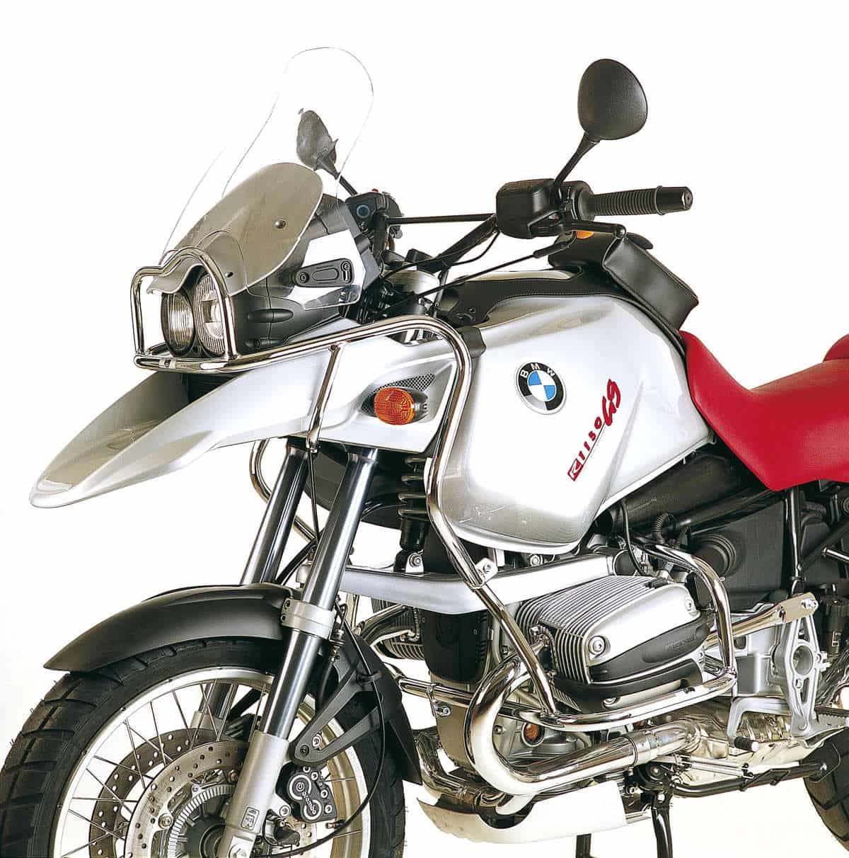 Motorschutzbügel chrom für BMW R 1150 GS (00-04) Hepco & Becker