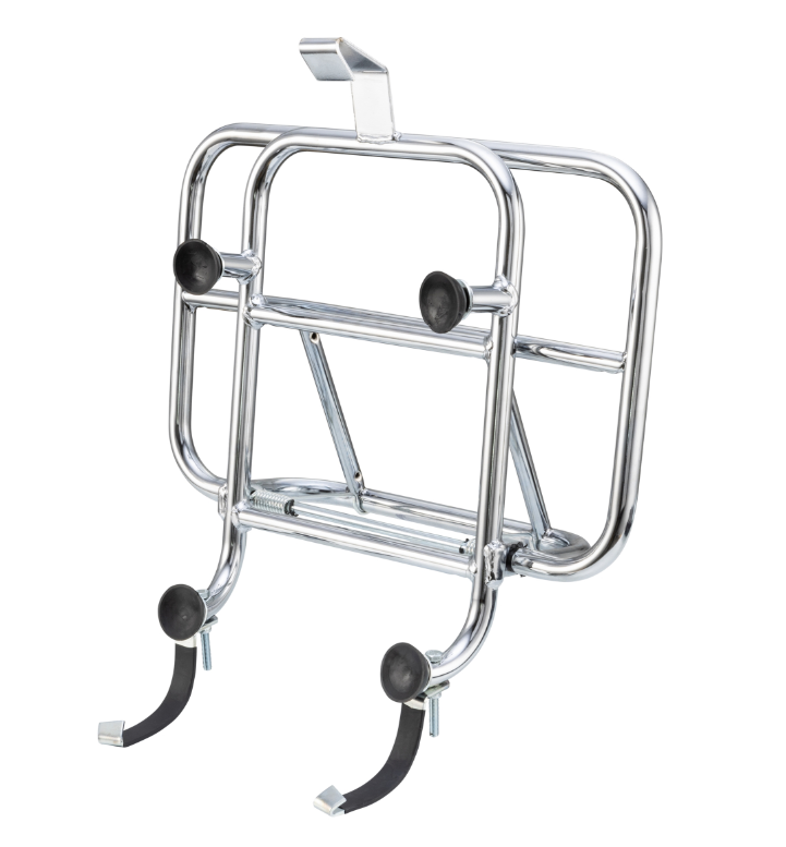 Gepäckträger vorne für Vespa GTS/​GTS Super/​GTV/​GT 60/​GT/​GT L 125-300ccm, klappbar, chrom