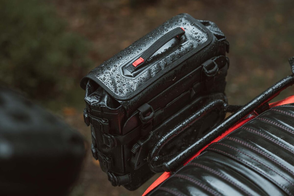 SW-Motech SysBag WP S mit Adapterplatte für SLC Seitenträger links