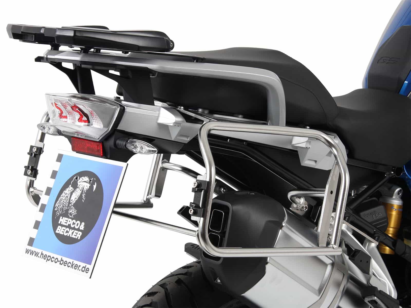 Kofferträgerset Cutout Träger inkl. Kofferset Xplorer Cutout schwarz für BMW R 1200 GS LC Adventure
