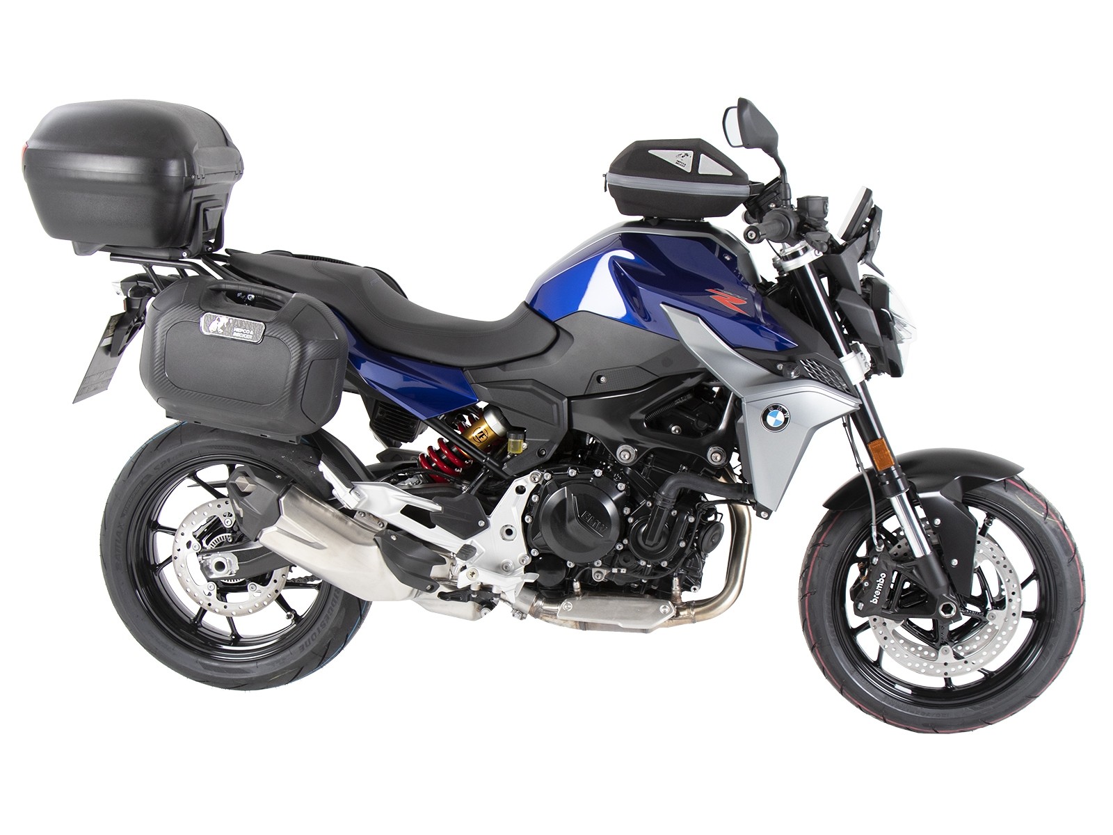 Alurack Topcase-Träger für Original-Gepäckbrücke für BMW F 900 R (20-24) Hepco & Becker