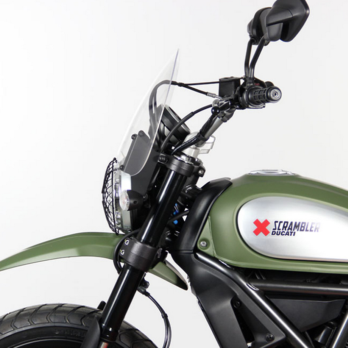 MRA Tourenscheibe "NT" für Ducati Scrambler 800 (Bj.15-18) klar