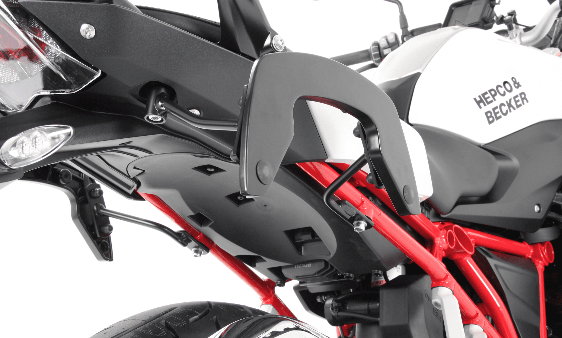 C-Bow Seitenträger schwarz für BMW R 1200 R LC (15-18) Hepco & Becker