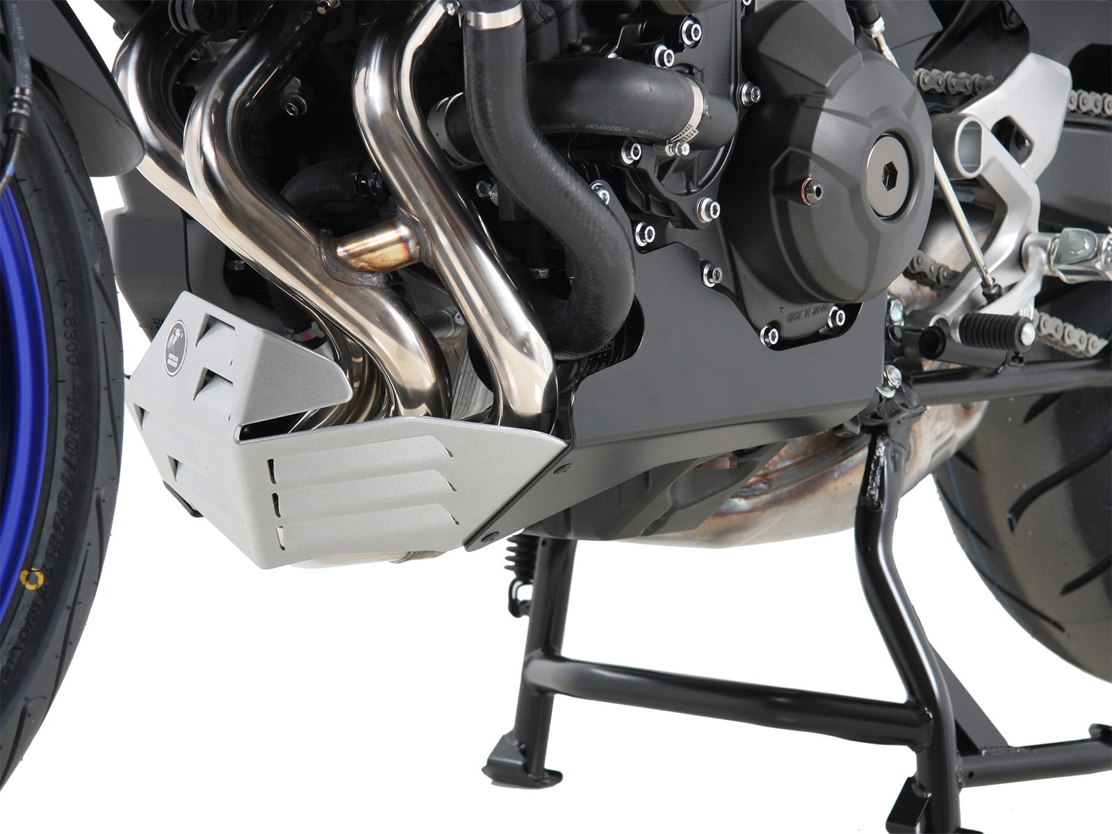 Bugspoiler schwarz silber für Yamaha Tracer 900 / GT (Bj.18-) Hepco & Becker