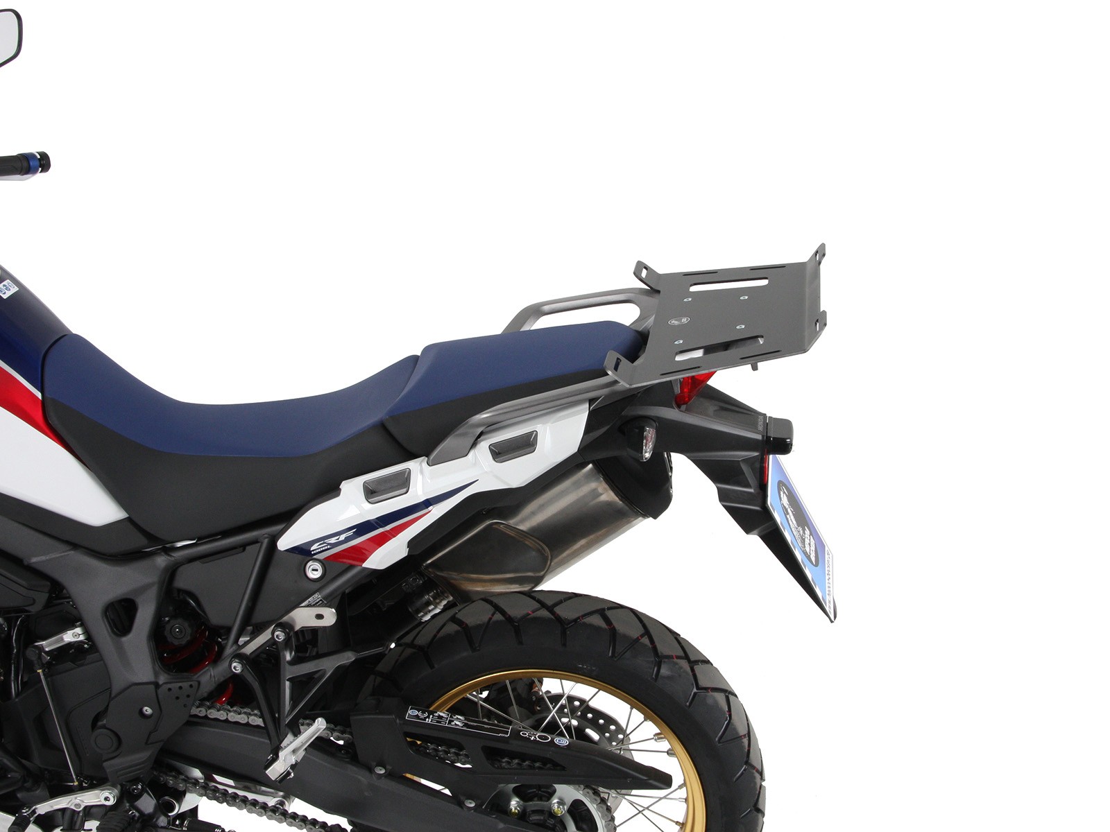 Gepäckbrückenverbreiterung schwarz für Honda CRF 1000 Africa Twin (18-19) Hepco & Becker