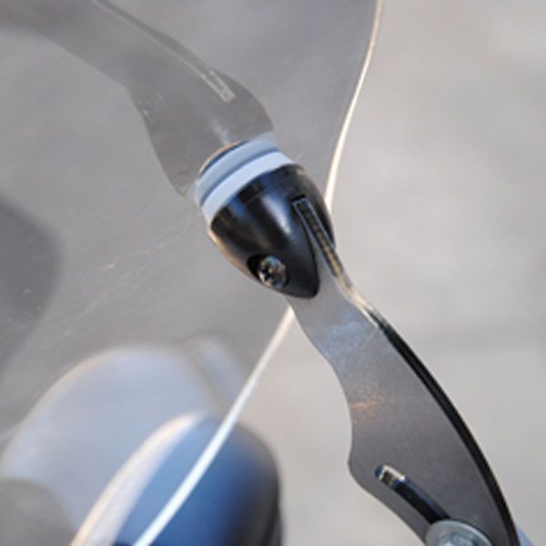 Niedrige Windschutzscheibe, neigbar für BMW R 850 R (03-07) /R 1150 R (99-06), klar