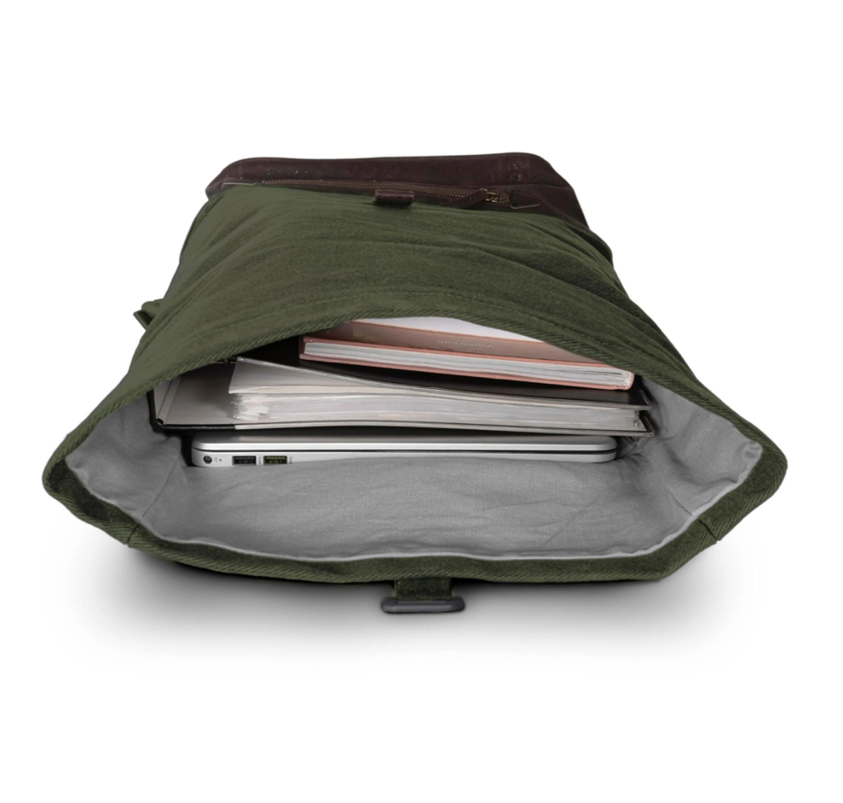 Rucksack Sperling VESPA-Rider Night "SIP Edition" - olive/Kork braun