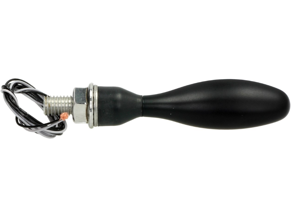Kellermann Blinker, Micro 1000 Halogen, Stahl, Halogen, HR/HL, 12 V, 6 W, schwarz seidenmatt