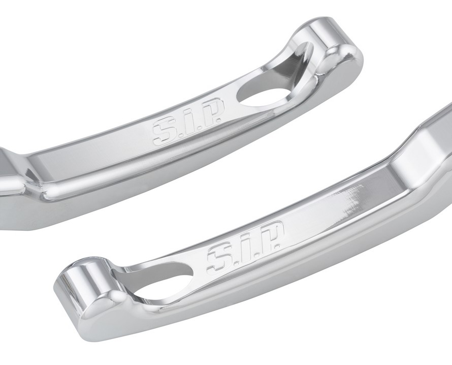 Sporthebel Set Bremse Shorty für Vespa, rechts und links, chrom