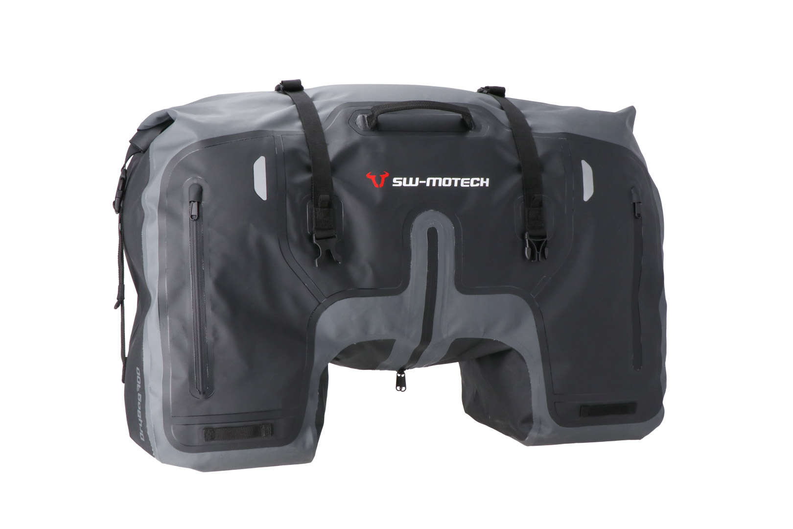 SW-Motech Drybag 700 Hecktasche für Ducati Multistrada 1200 /S /Enduro, schwarz / grau
