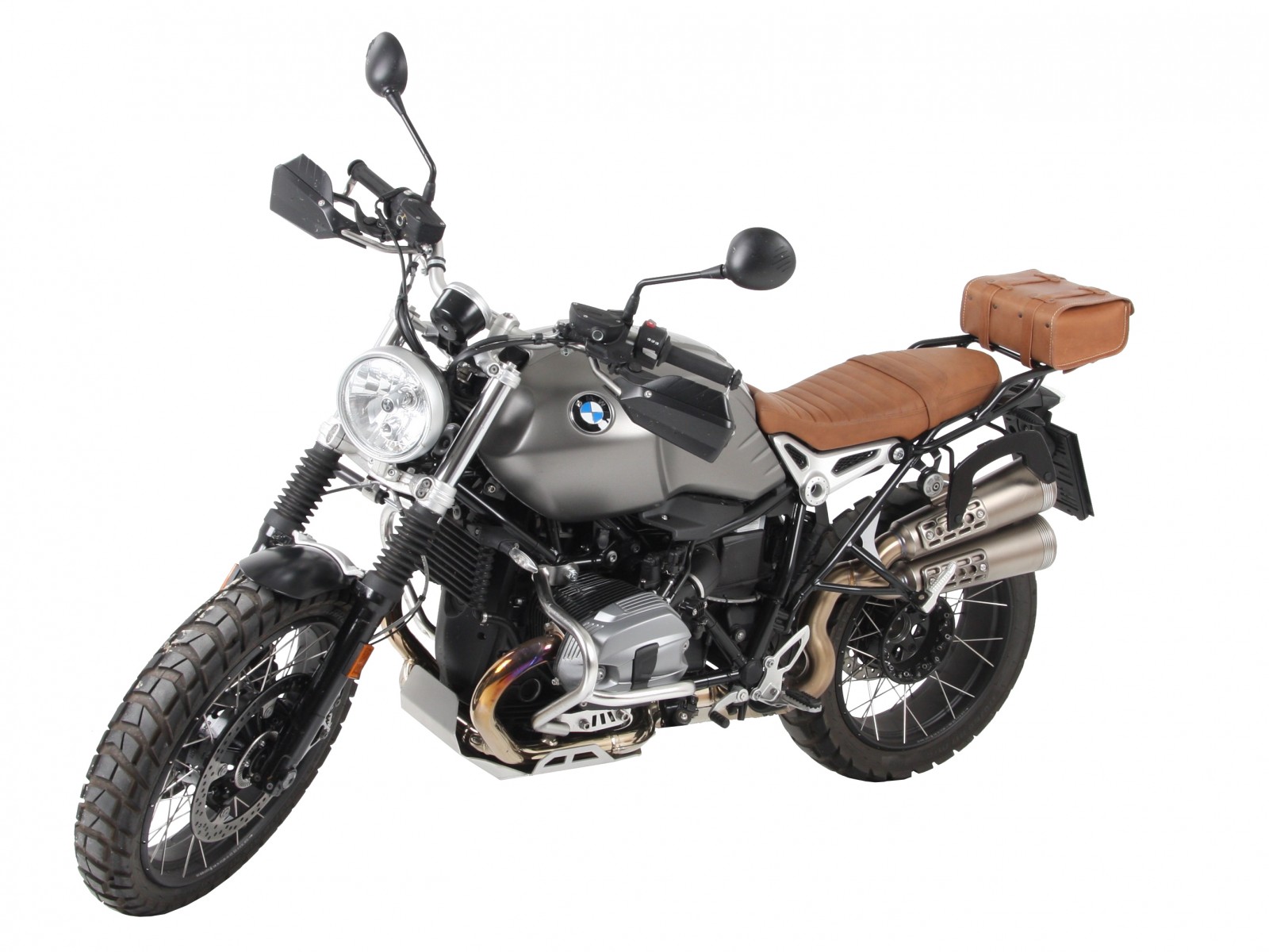 Rohrgepäckbrücke schwarz für BMW R nineT (14-16) Hepco & Becker