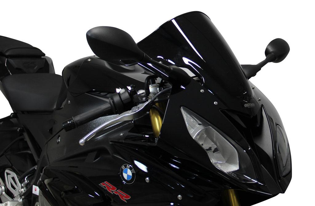 MRA Windschild Racingscheibe "R" schwarz BMW S1000 RR ab 2015-