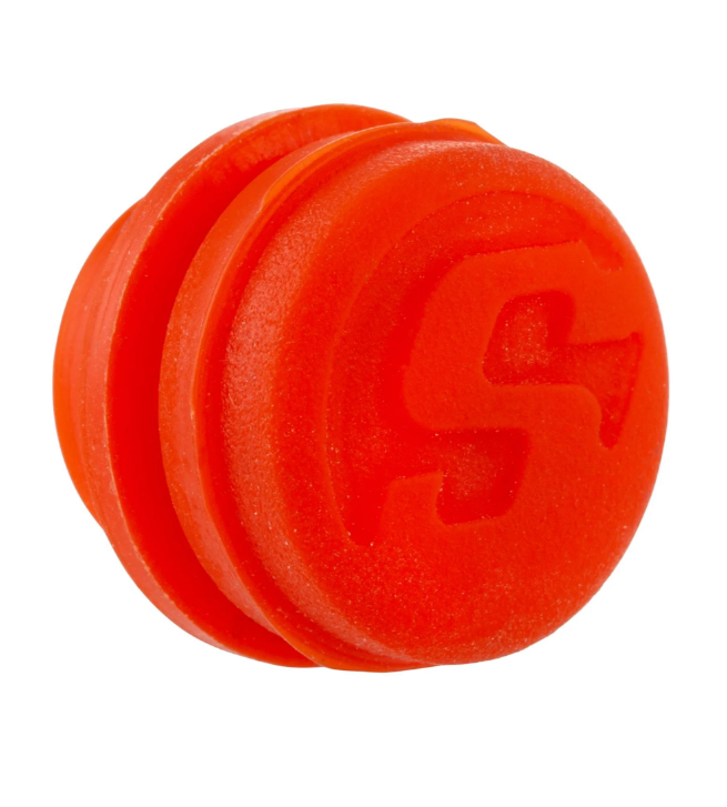 Abdeckkappe für Lenkerendengewichte, orange