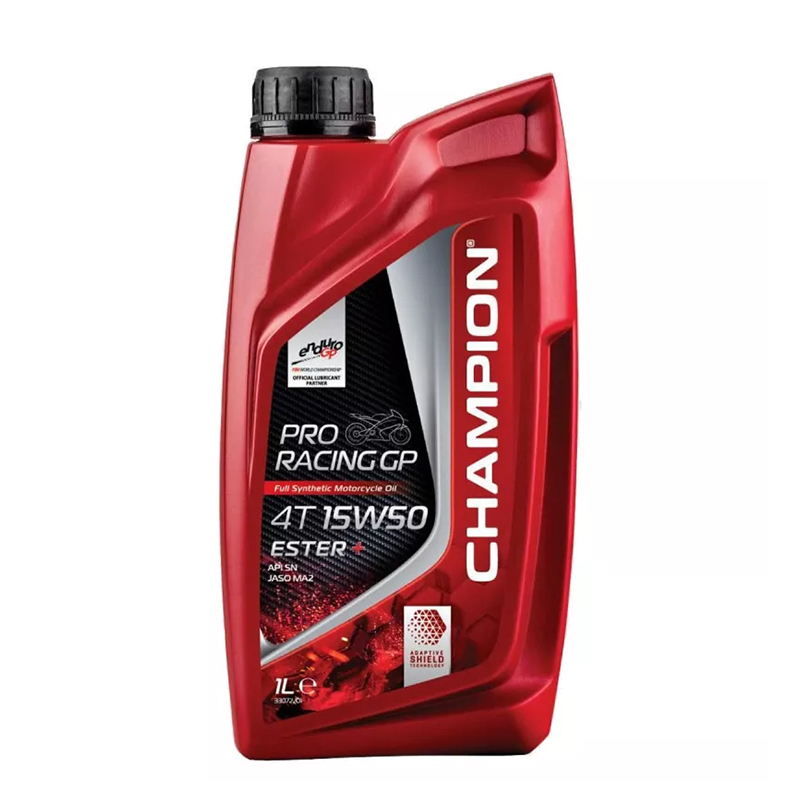 CHAMPION®  Proracing GP 4T 15W-50 ESTER + Vollsynthetisches Motoröl - 1 Liter BMW F 650 ST Strada (1