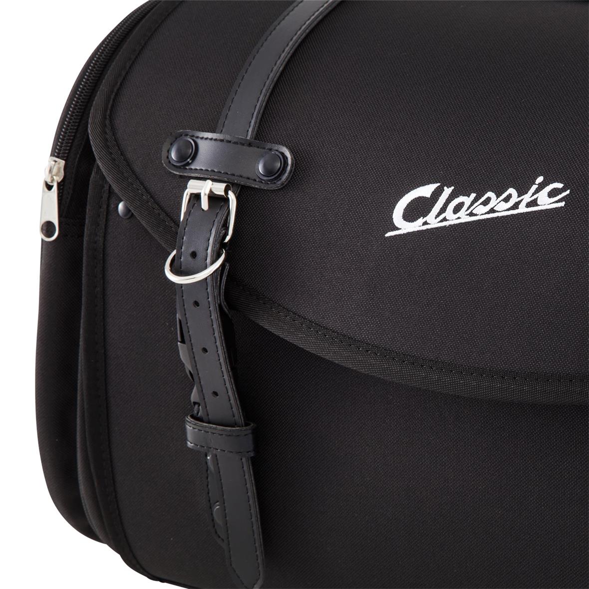 Tasche "Classic" groß für Vespa - schwarz, nylon