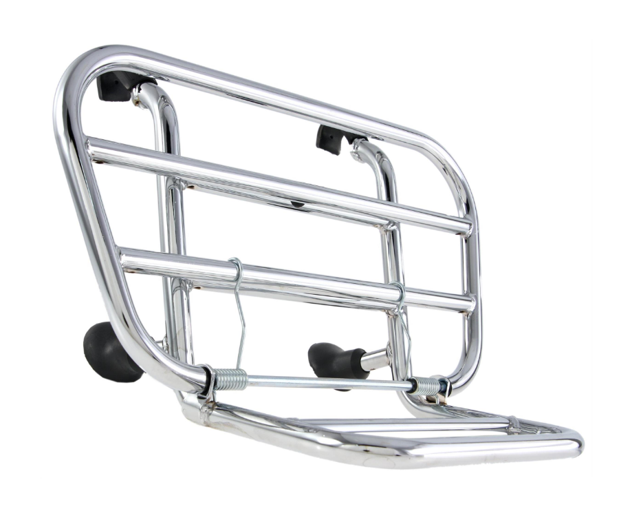 Gepäckträger vorne für Vespa PX 80-200ccm, klappbar, chrom