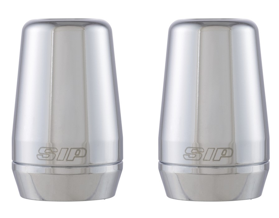 Lenkerendengewichte für Vespa GTS/​GTS Super/​GTV/​GT 60/​GT/​GT L 125-300ccm, chrom