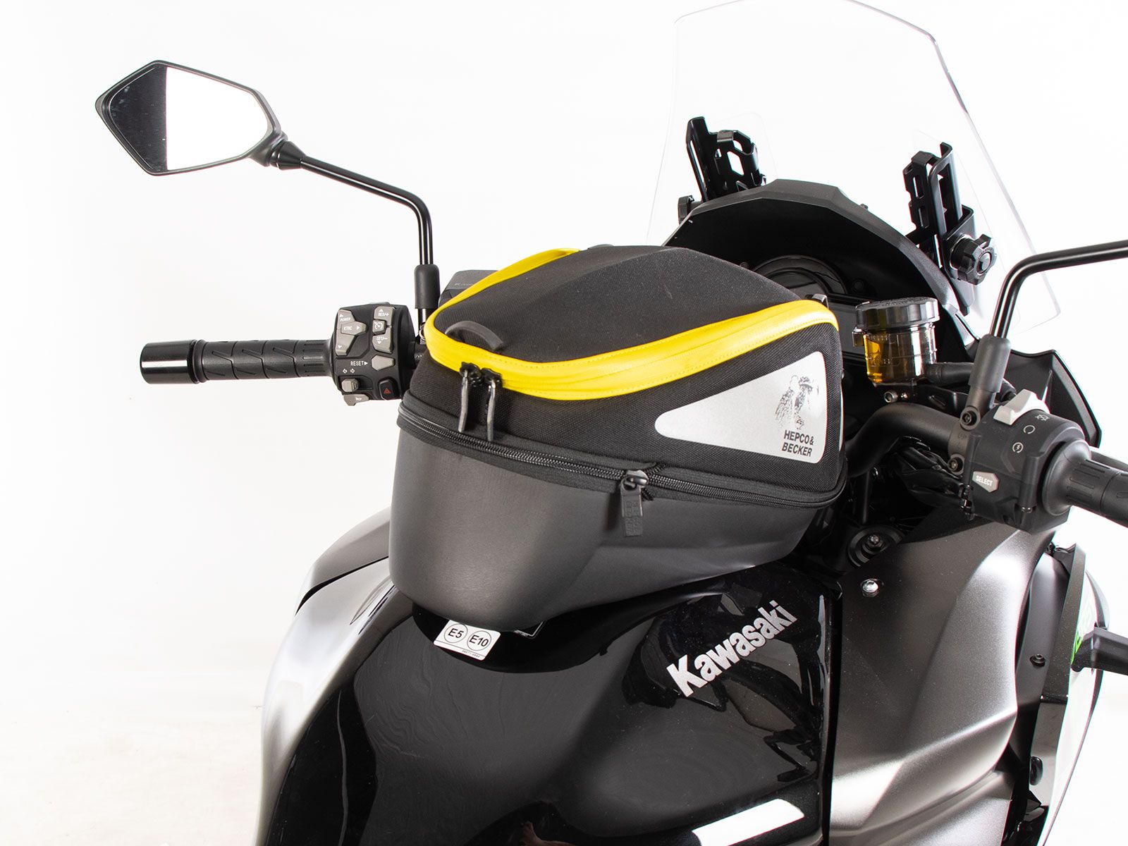 Tankring Basic inkl. Tankrucksackverschlusseinheit für Kawasaki Versys 1100/SE (25- ) Hepco & Becker