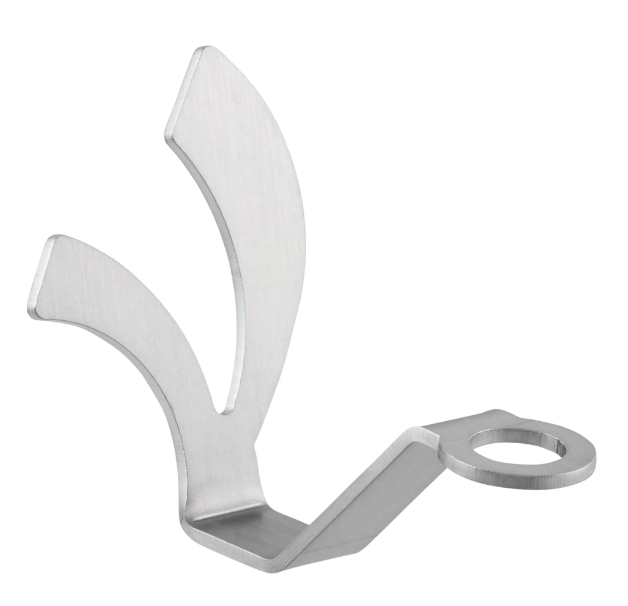 Helmhaken, unter Sitz für Vespa, silber