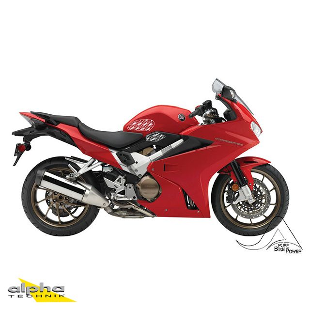 Stompgrip schwarz Volcano für Honda VFR800F (14-15)