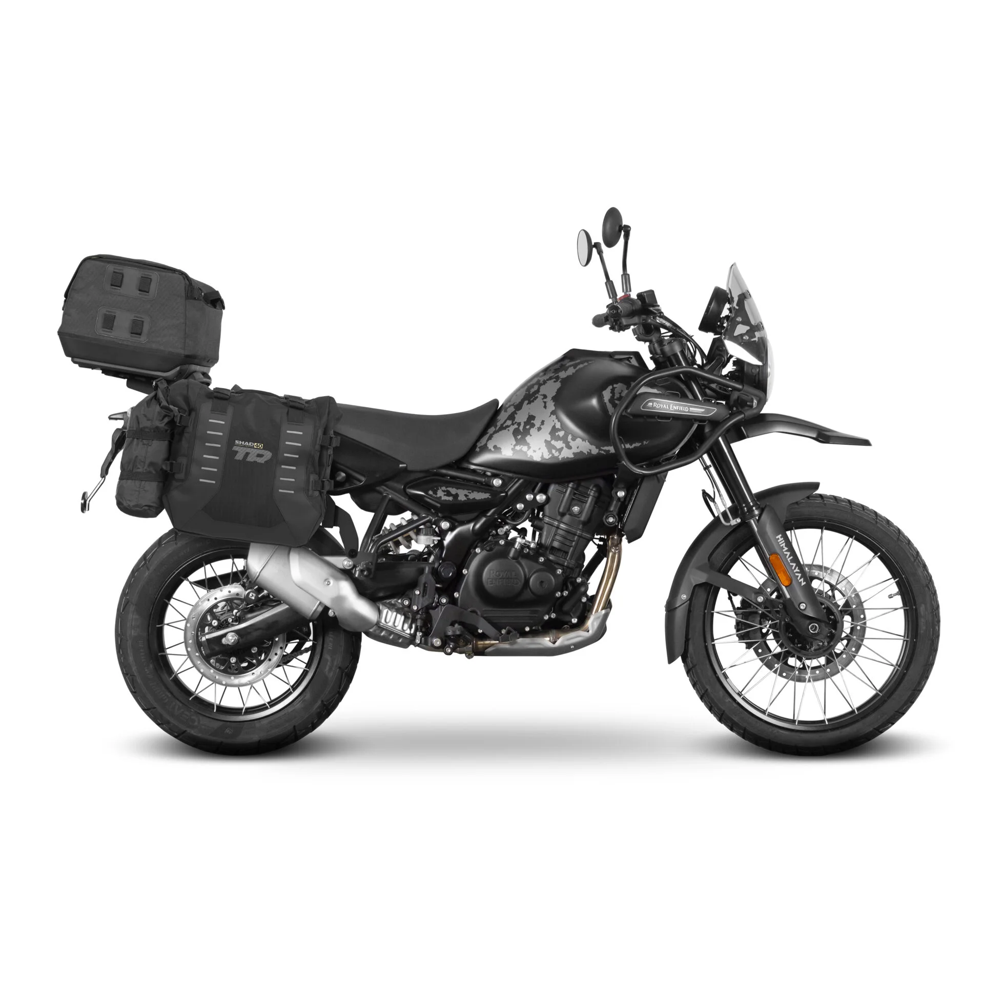 Shad Top Case Träger schwarz lackiert für Royal Enfield Himalayan 450 (26-)