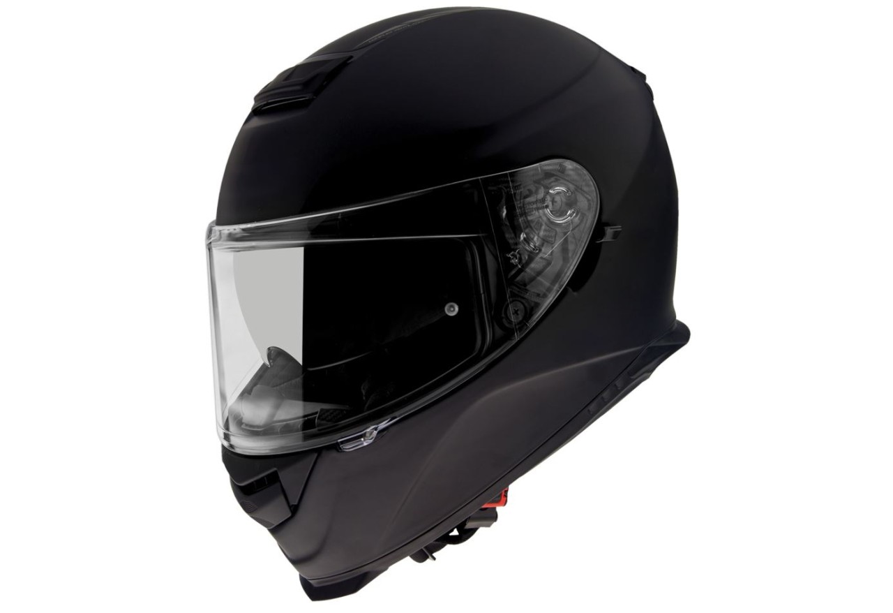 Axxis Integralhelm, Eagle SV Solid, schwarz matt
