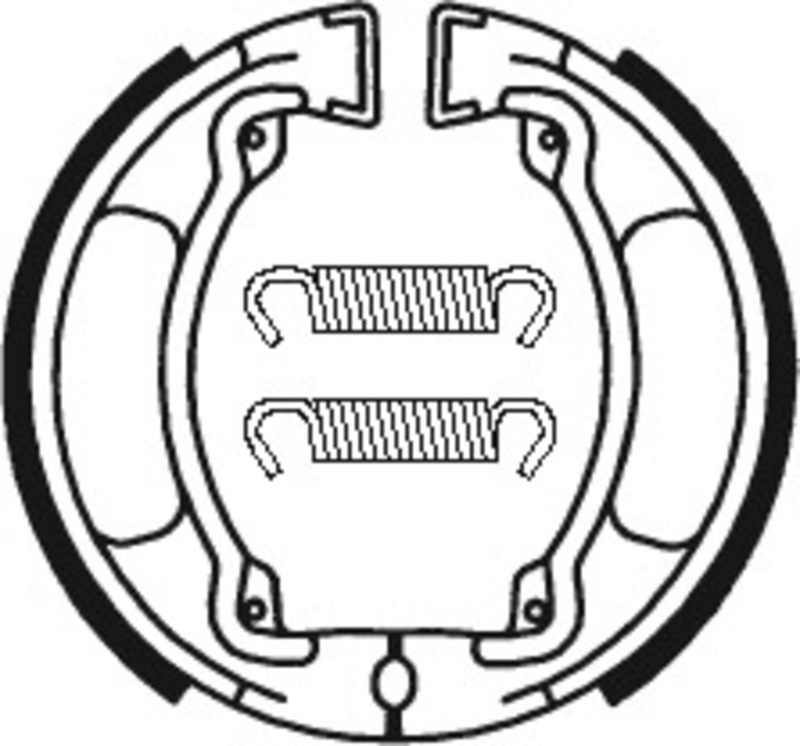 Tecnium Scooter/Street/Off-Road Organische Bremsbacken - BA032
