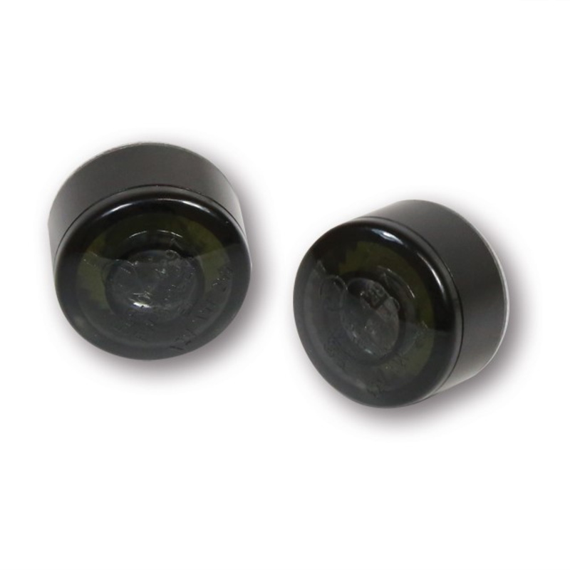 HIGHSIDER pro Apollo LED Blinker/Positionslicht Schwarz/Getönt 2in1, E-geprüft (Paar)