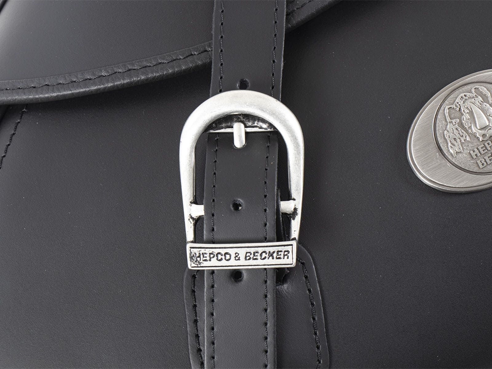 Satteltaschensatz Buffalo Big schwarz für C-Bow Träger Hepco & Becker