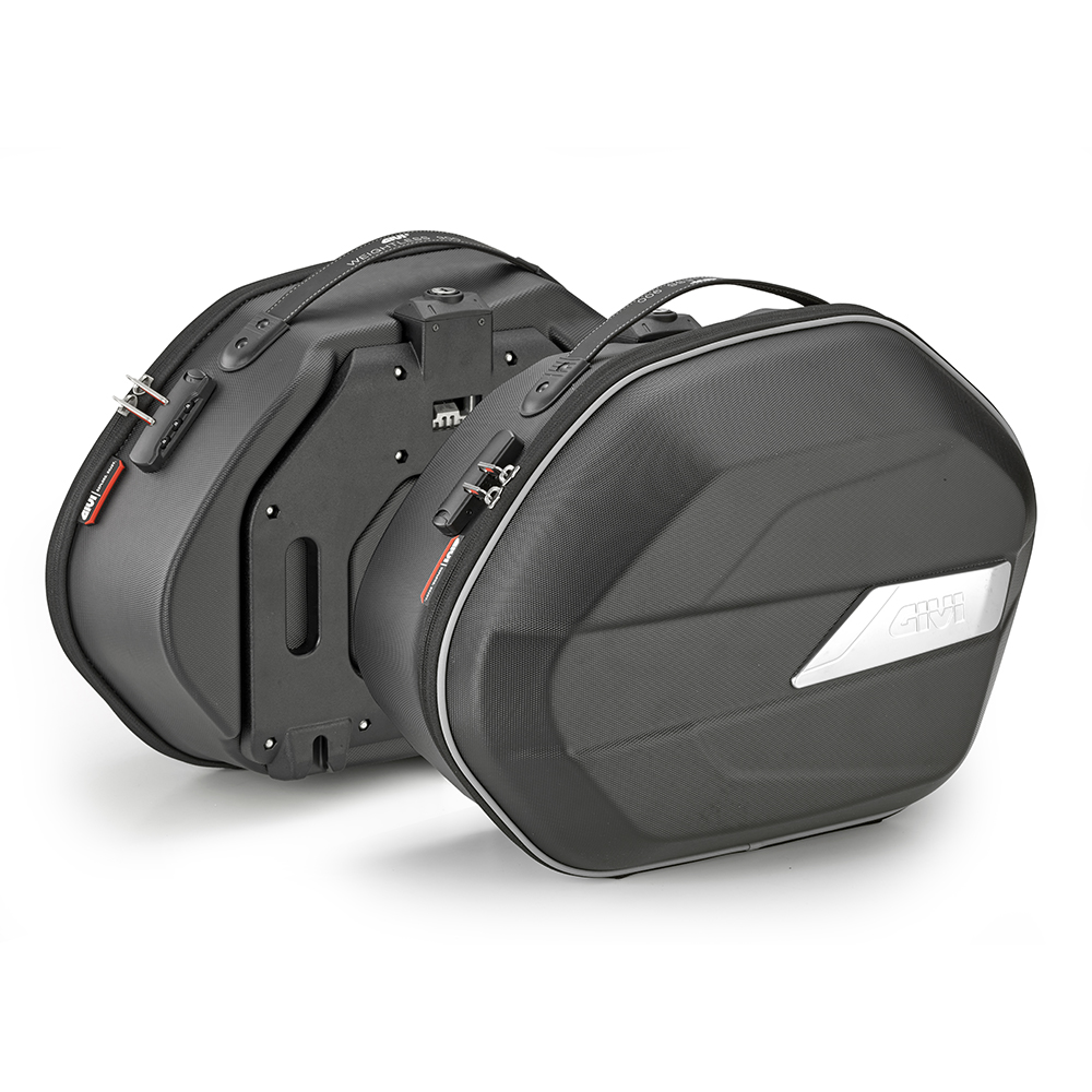 Weightless 25L Seitentaschen Satz MONOKEY halbstarr Givi