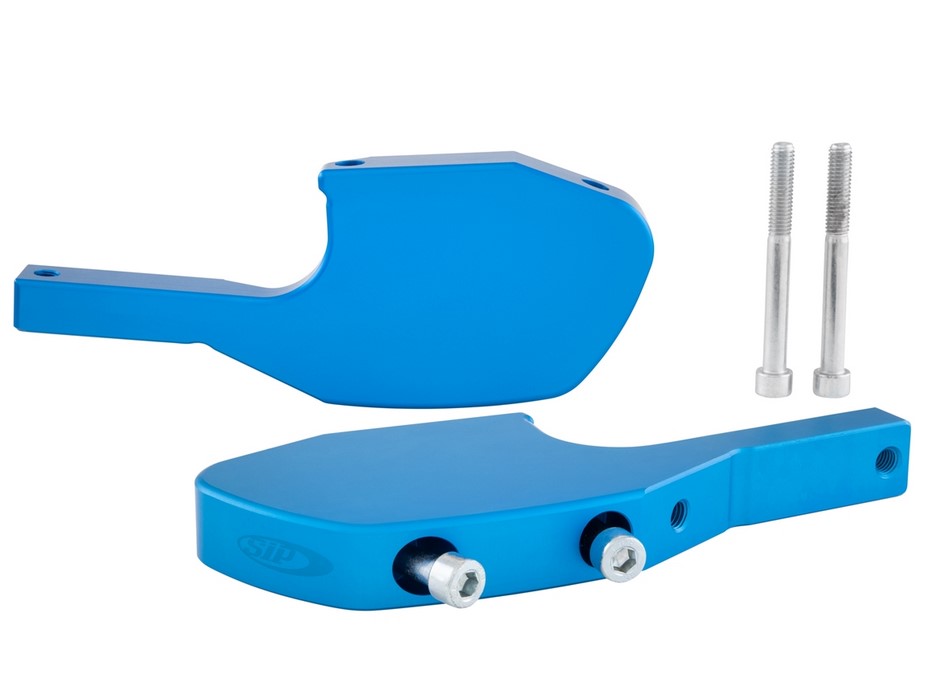 Fußrastenadapter Sozius für Vespa GTS/​GTS Super/​GTV/​GT 60/​GT/​GT L 125-300ccm, blau matt