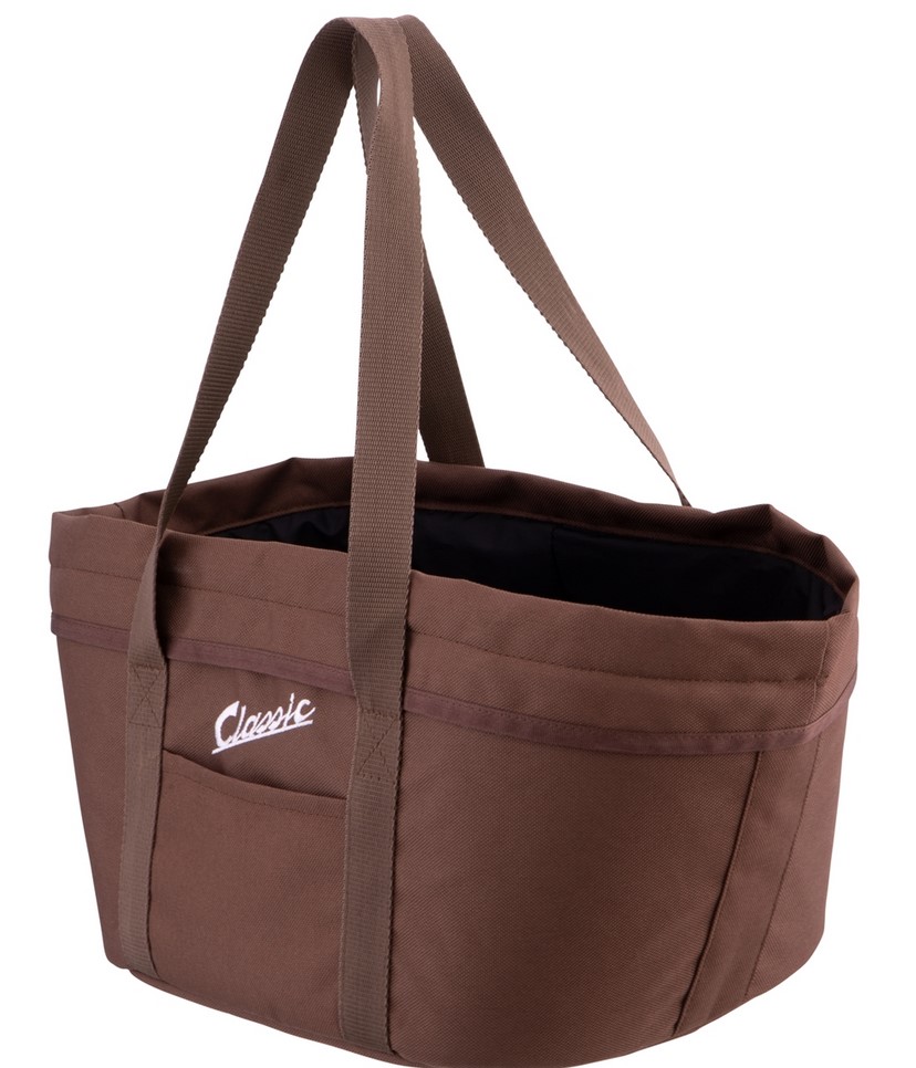 Innentasche Classic für Vespa für Top Case, braun