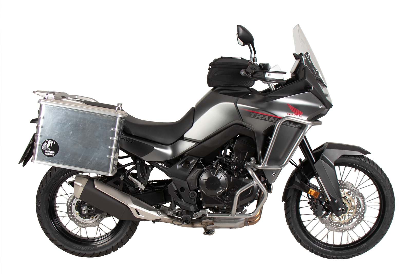 Seitenkofferträger festverschraubt schwarz für Honda XL 750 Transalp / E-Clutch (25-) Hepco & Becker