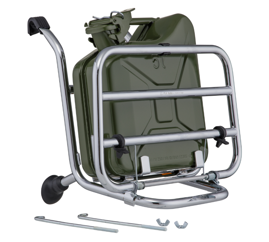 Gepäckträger vorne für Vespa PX 80-200ccm, klappbar, chrom