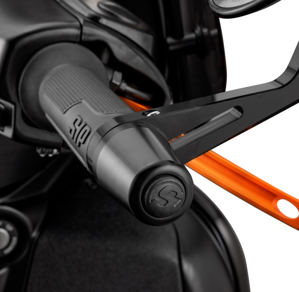 Lenkerendengewichte für Vespa GTS/​GTS Super/​GTV/​GT 60/​GT/​GT L 125-300ccm, schwarz