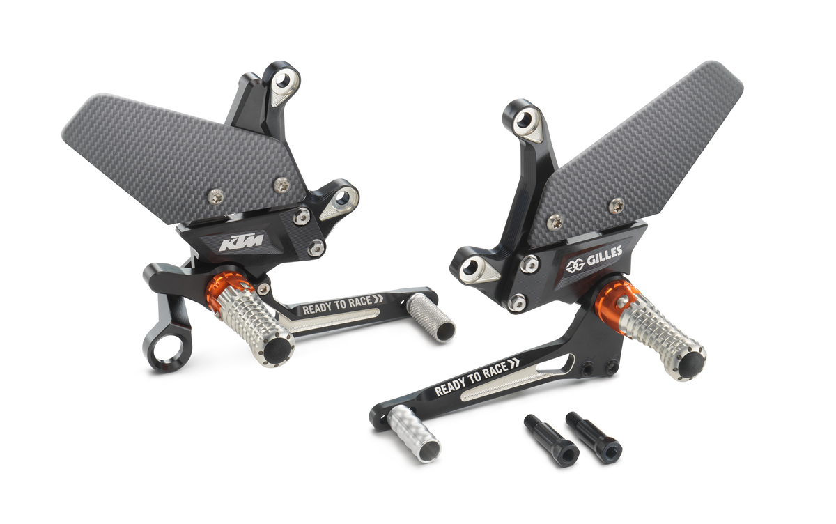 KTM Fußrastenanlage