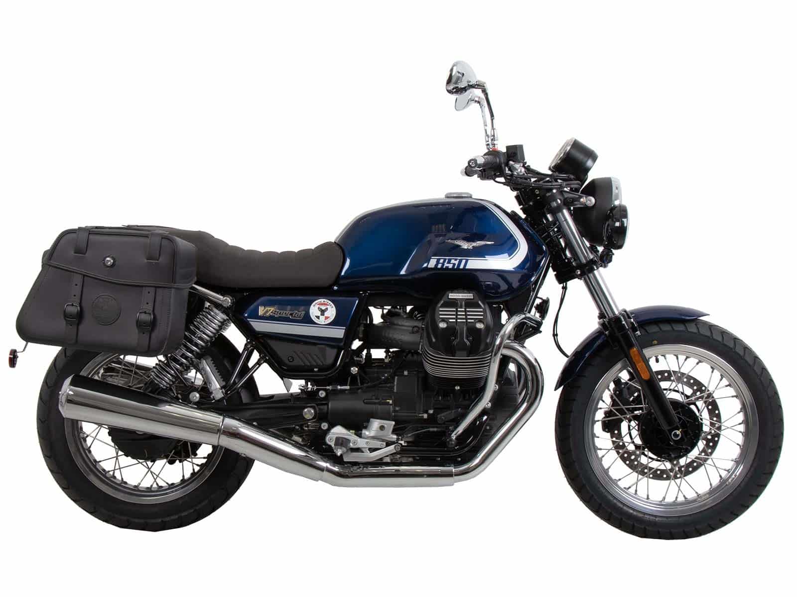 C-Bow Seitenträger chrom für Moto Guzzi V7 850 Special/Stone/Centenario (21-24) Hepco & Becker