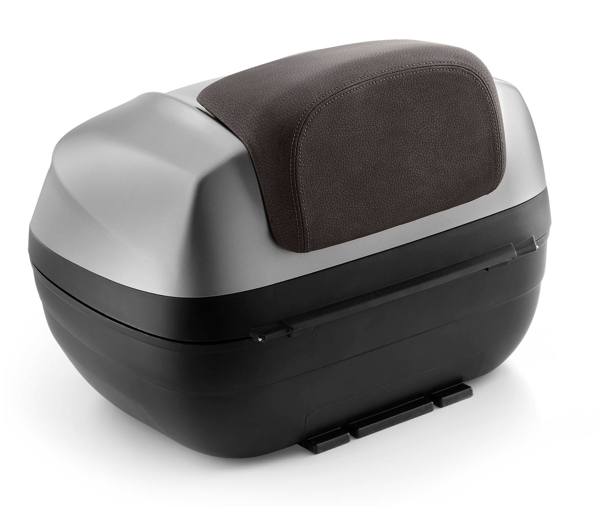 Top Case 37 l (inkl. braunem Rückenpolster) für Moto Guzzi V100 Mandello