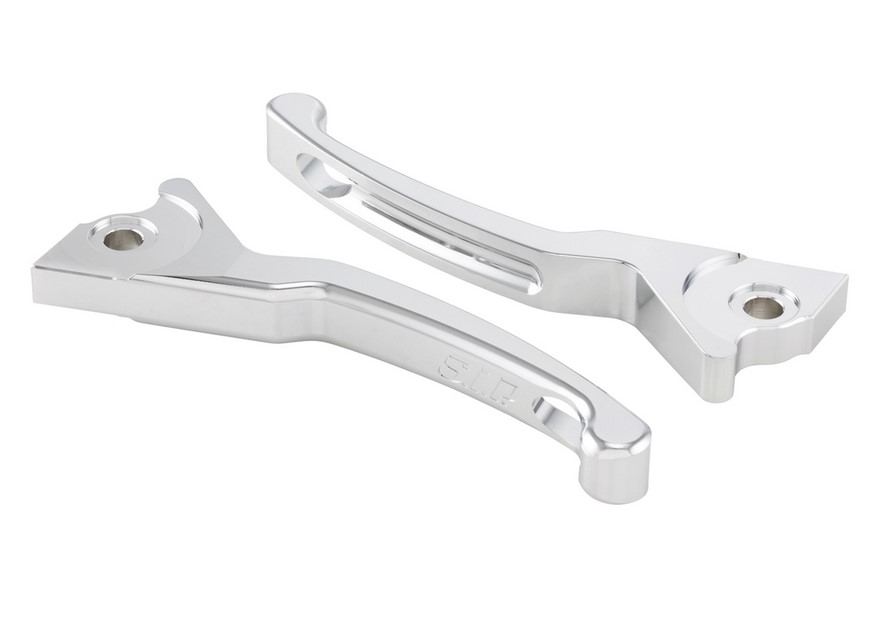 Sporthebel Set Bremse Shorty für Vespa, rechts und links, chrom