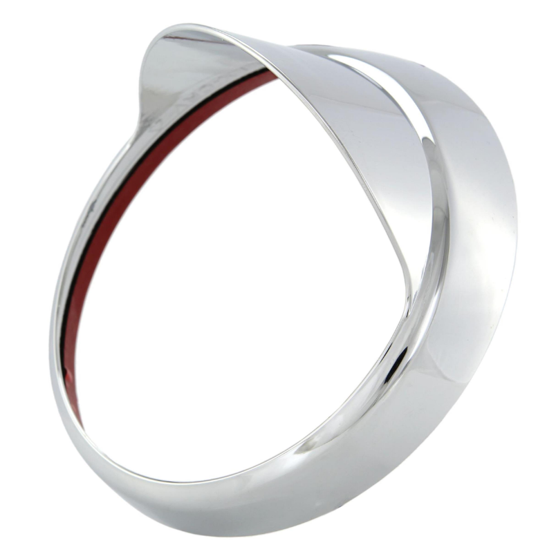 Lampenring mit Lampenschirm für Vespa LX 50-150ccm, chrom