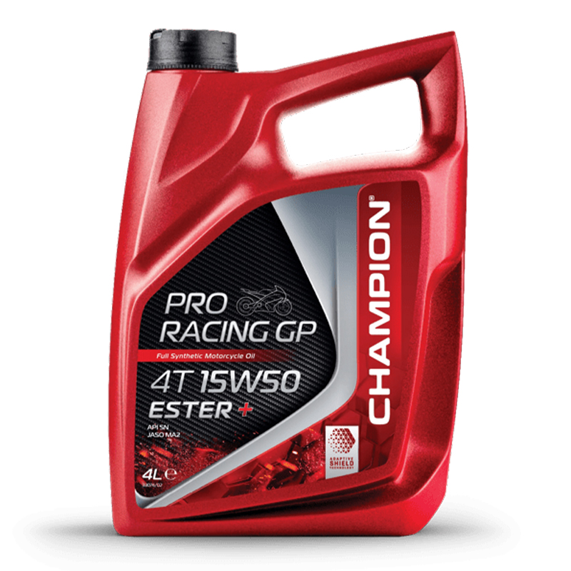 CHAMPION®  Proracing GP 4T 15W-50 ESTER + Vollsynthetisches Motoröl - 4 Liter BMW F 650 ST Strada (1