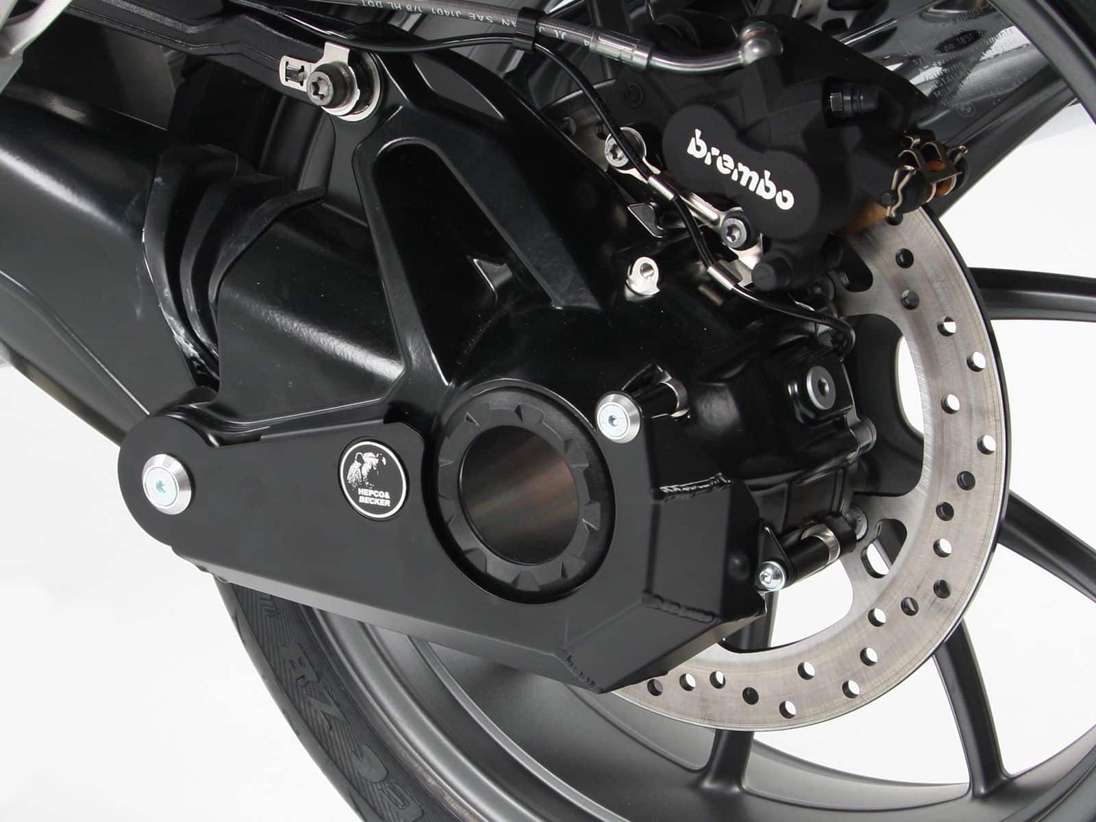 Kardanschutz schwarz für BMW R 1200 RC LC (15-18) Hepco & Becker