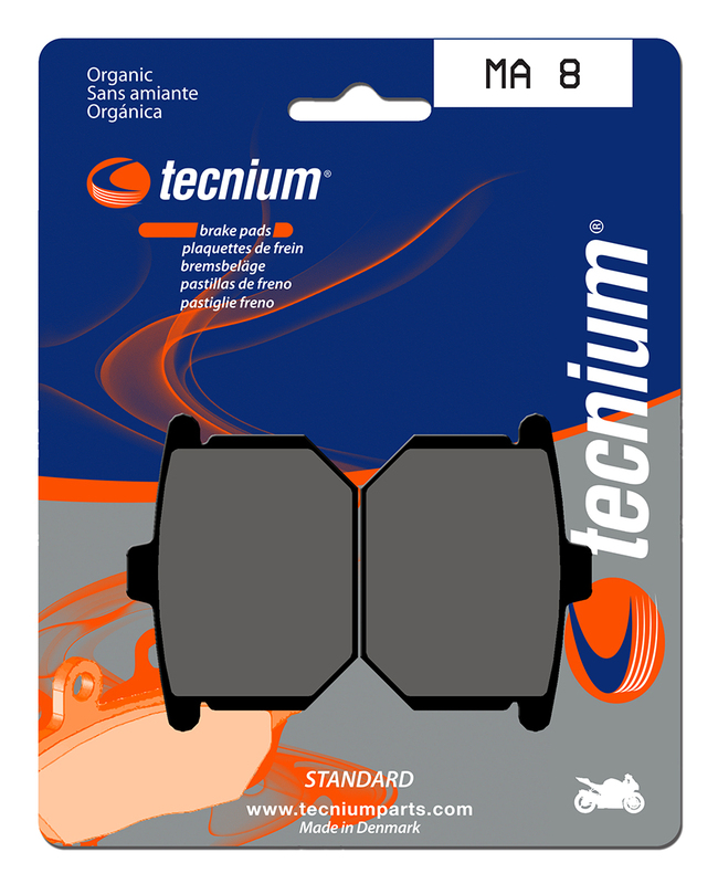 Tecnium Street Organische Bremsbeläge - MA8